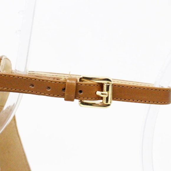 MICHAEL KORS #33743 Tan Leather Heels (US 8 EU 38) - Picture 3 of 8
